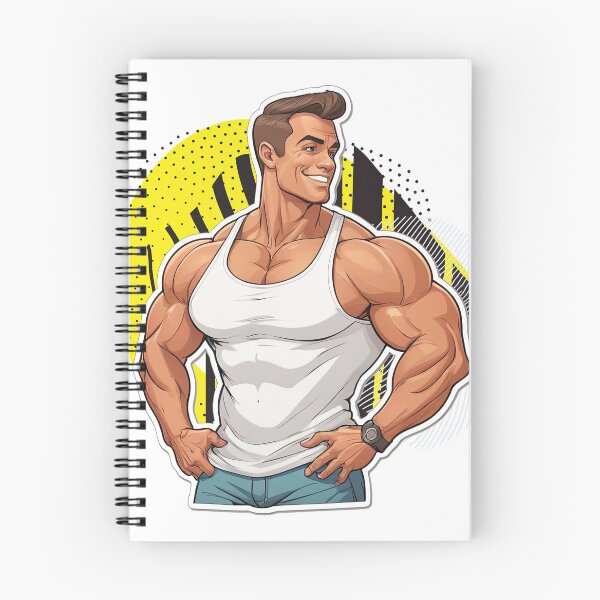 Item preview, New Series: Bodybuilder Sticker #29 designed and sold by ForeverPrintsOK.