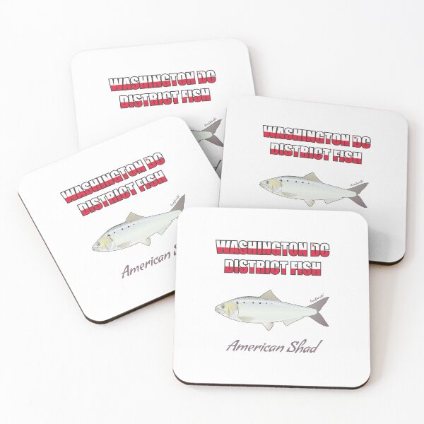 Item preview, Washington DC State Fish - American Shad T-Shirt designed and sold by KaplanCrypto.