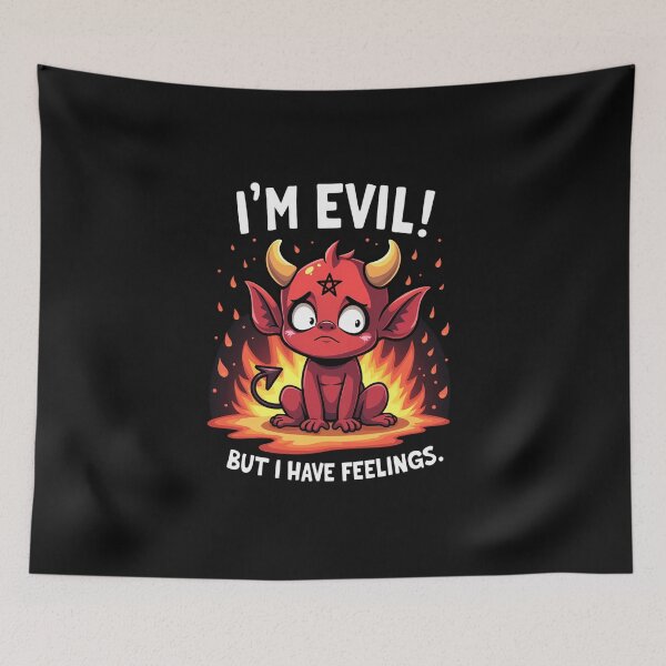 Item preview, Adorable Devil with Feelings designed and sold by Moad Fahim.
