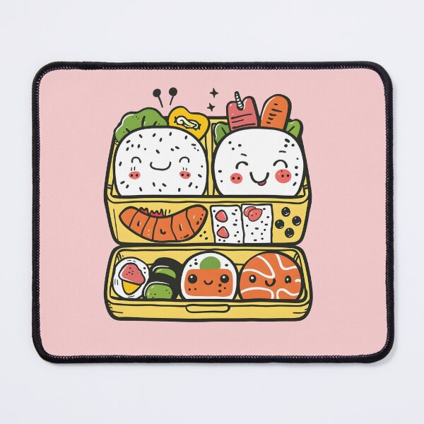 Item preview, Happy Bento Box Japanese Lunch Cute Kawaii Food Characters Japan designed and sold by scooterbaby.