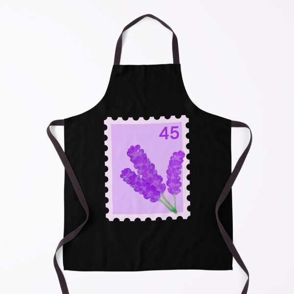 Item preview, Purple Watercolor Flowers Painting Stamp designed and sold by AveryZi.