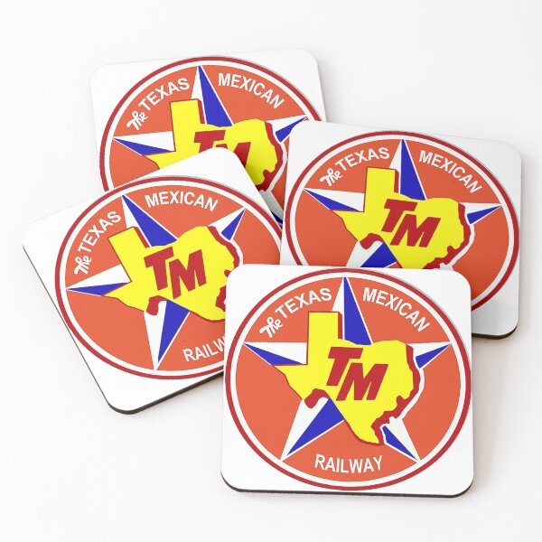 Item preview, The Texas Mexican Railway logo - stickers and t-shirts designed and sold by PIXEL POP DESIGNS - Beyond the Norm!.
