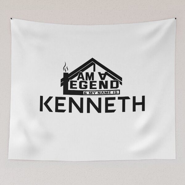 Item preview, I Am a Legend: Custom Name Design for Kenneth designed and sold by koreatvtea.