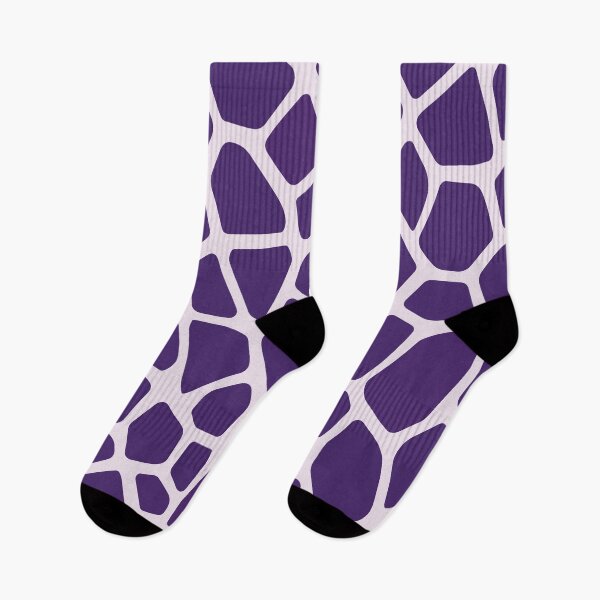 Item preview, A giraffe skin pattern Design in deep purple and lilac. designed and sold by HEMRO.