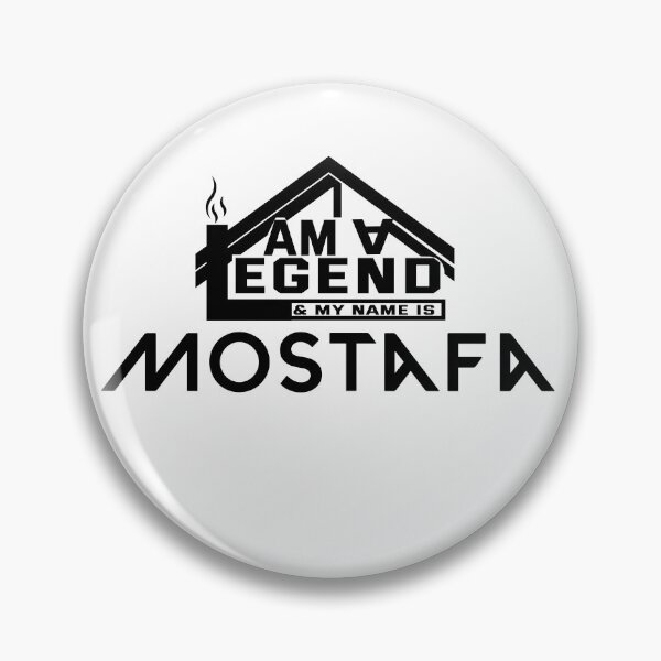 Item preview, I Am a Legend: Custom Name Design for Mostafa designed and sold by koreatvtea.