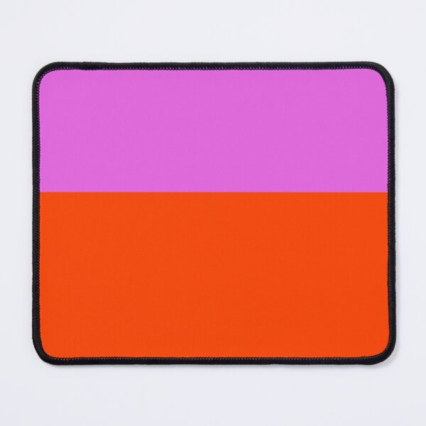Item preview, Bold Vivid Neon Orange and Orchid Color Block designed and sold by Deutschic.