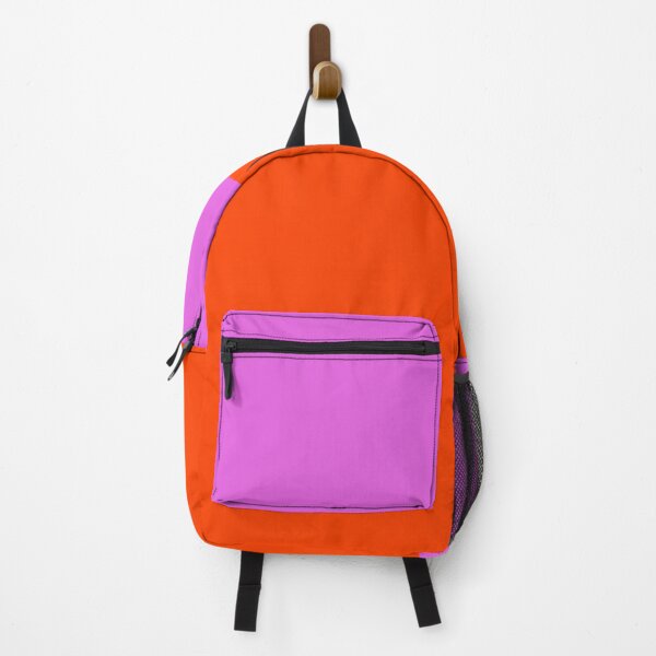 Item preview, Bold Vivid Neon Orange and Orchid Color Block designed and sold by Deutschic.