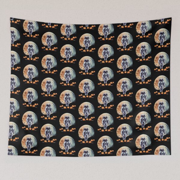 Item preview, halloween astronaut designed and sold by EuropeanPrints.