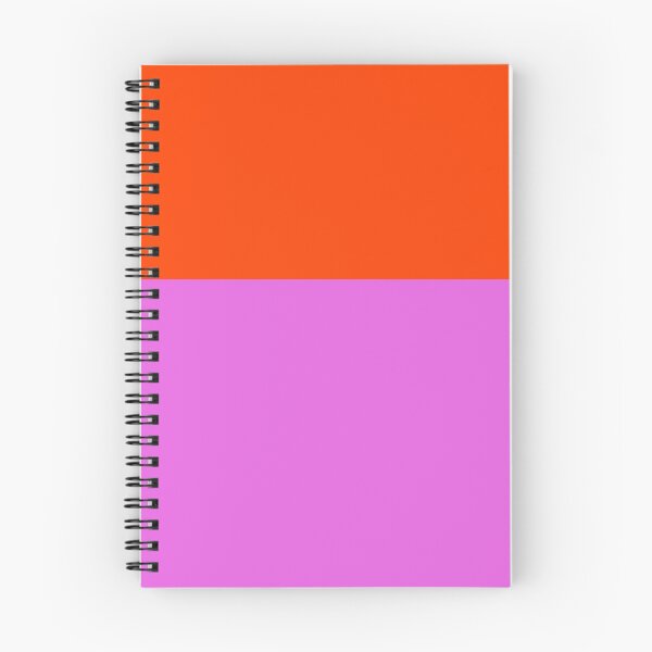 Item preview, Bold Vivid Orchid and Neon Orange Color Block designed and sold by Deutschic.