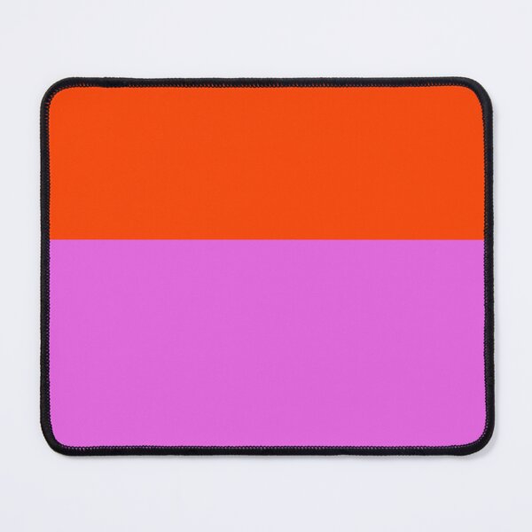 Item preview, Bold Vivid Orchid and Neon Orange Color Block designed and sold by Deutschic.