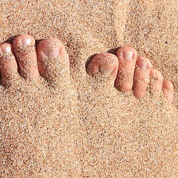 Artwork thumbnail, Feet in the sand by bart4jesus