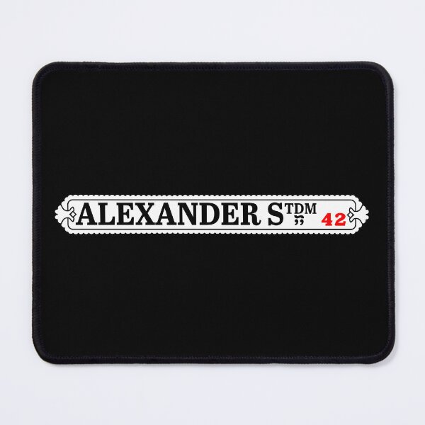Item preview, Retro Alexander Stadium Street Sign Design designed and sold by retrobrum.