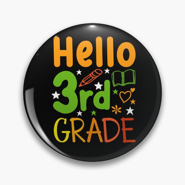 Item preview, Hello 3rd Grade Back to School designed and sold by Beatka1.