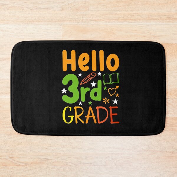 Item preview, Hello 3rd Grade Back to School designed and sold by Beatka1.