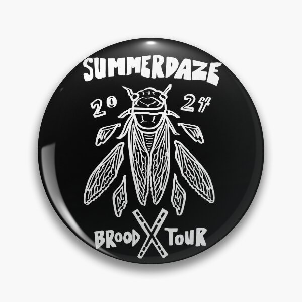 Artikelvorschau, Cicada SummerDaze Brut x 2024 Naturband entworfen und verkauft von Boreal-Witch.