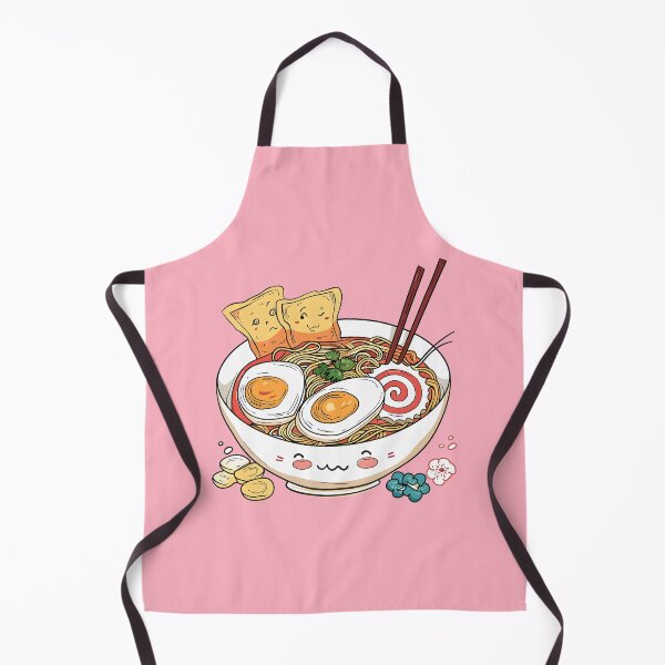 Item preview, Udon Noodle Soup with Miso Japanese Lunch Cute Kawaii Anime Food Characters Japan designed and sold by scooterbaby.