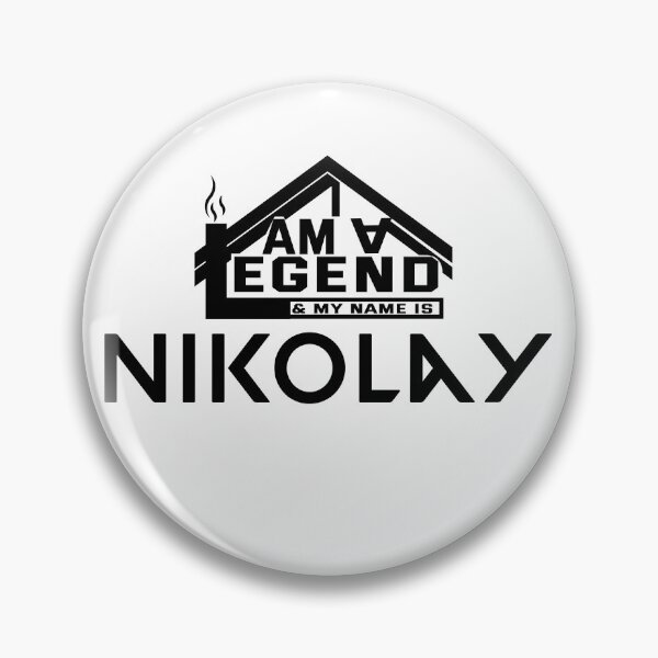 Item preview, I Am a Legend: Custom Name Design for Nikolay designed and sold by koreatvtea.