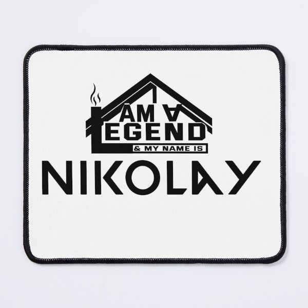 Item preview, I Am a Legend: Custom Name Design for Nikolay designed and sold by koreatvtea.