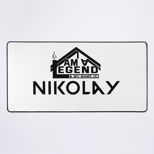 Item preview, I Am a Legend: Custom Name Design for Nikolay designed and sold by koreatvtea.