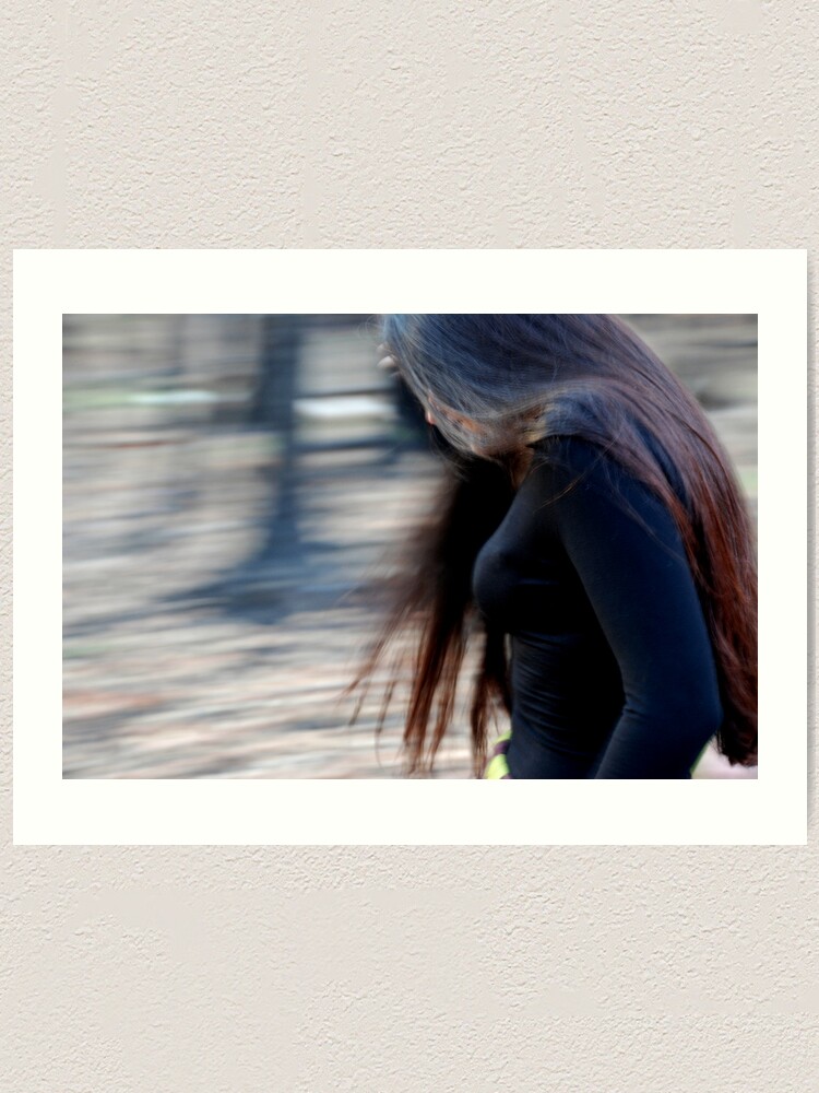Alternate view of spin me like a top Art Print