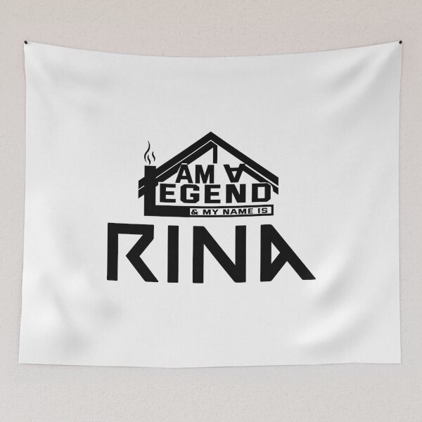 Item preview,  I Am a Legend: Custom Name Design for Rina designed and sold by koreatvtea.