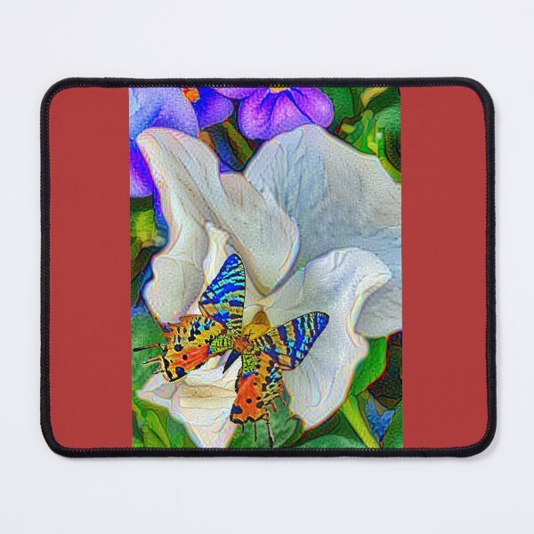 Item preview, White Hibiscus Butterfly designed and sold by tsquare48.