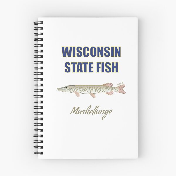Item preview, Wisconsin State Fish - Muskellunge T-Shirt designed and sold by KaplanCrypto.