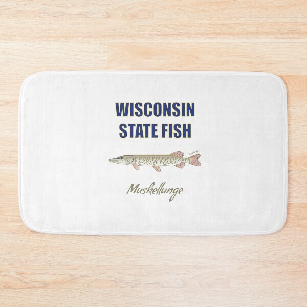 Item preview, Wisconsin State Fish - Muskellunge T-Shirt designed and sold by KaplanCrypto.