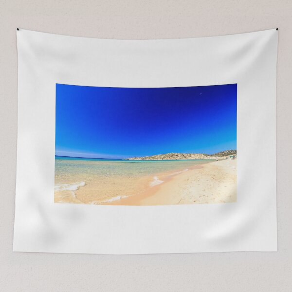 Item preview, The beach of Chia su Giudeu, Sardinia designed and sold by zakaz86.