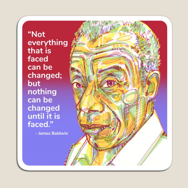 James Baldwin Magnet