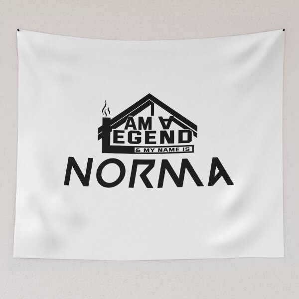 Item preview, I Am a Legend: Custom Name Design for Norma designed and sold by koreatvtea.