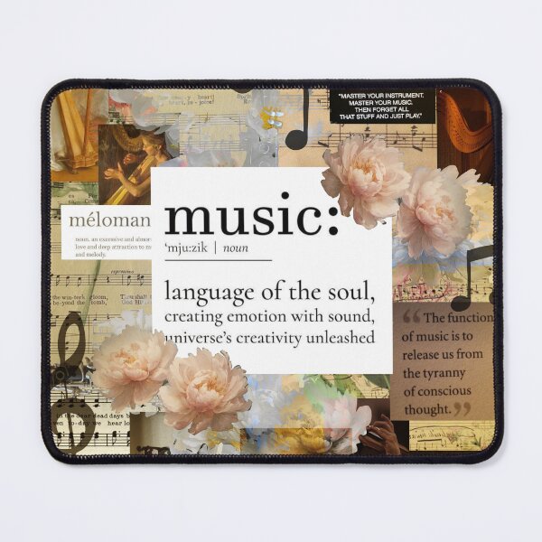 Item preview, Music Collage designed and sold by TheRetroE.