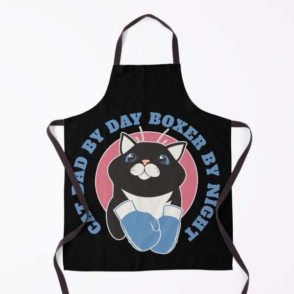 Item preview, Cat dad by day boxer by night designed and sold by BritishDelights.