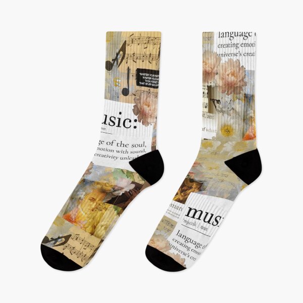 Item preview, Music Collage designed and sold by TheRetroE.