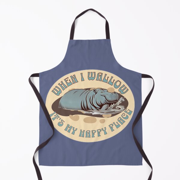 Item preview, when I wallow it's my happy place designed and sold by BritishDelights.