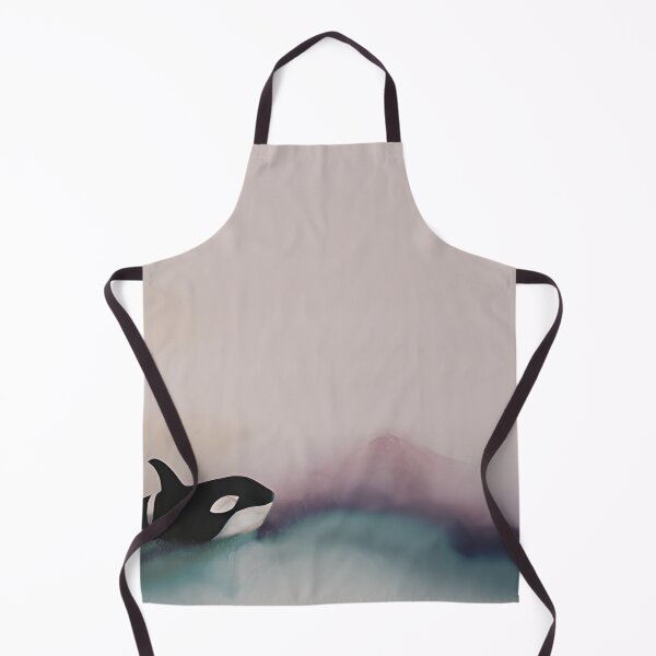 Item preview, Artsy romantic dreamy ocean orca designed and sold by BritishDelights.