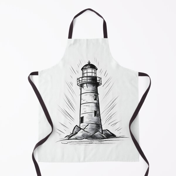 Item preview, LIGHTHOUSE DRAWING designed and sold by infinitearte.