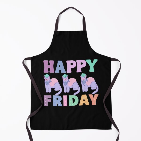 Item preview,  Happy ferret Friday designed and sold by BritishDelights.