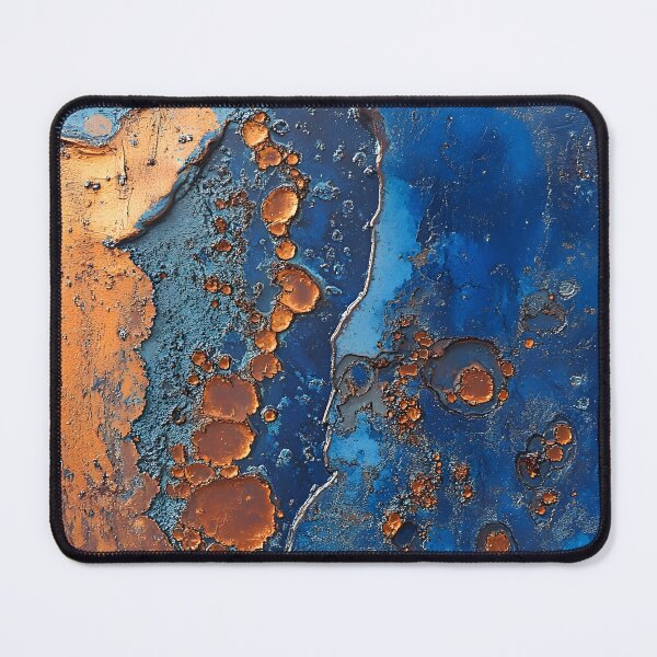Item preview, Vintage Copper-Gold Blue Rust designed and sold by meggydesigns.