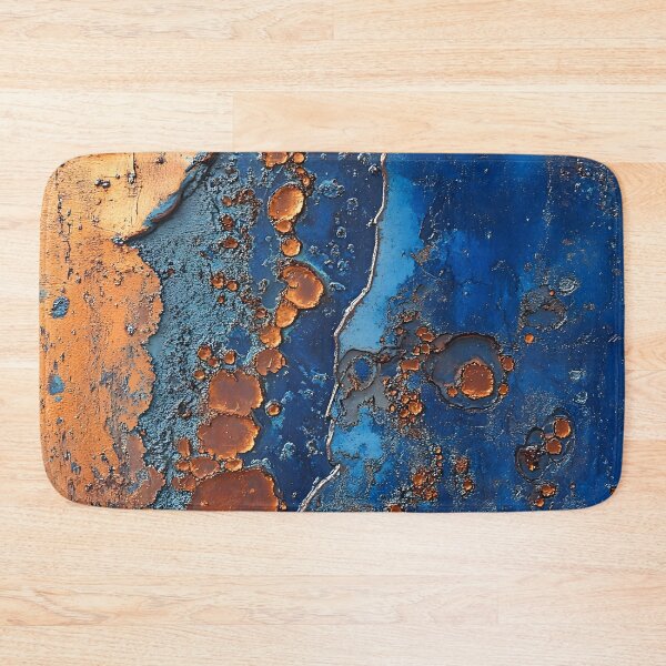 Item preview, Vintage Copper-Gold Blue Rust designed and sold by meggydesigns.