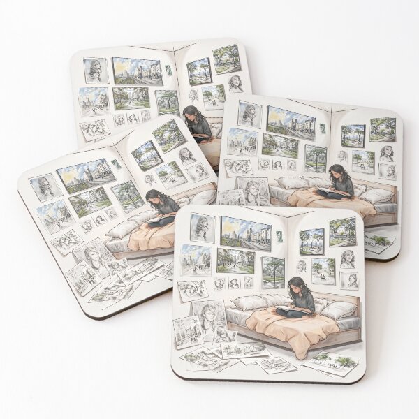 Item preview, Creative Serenity in the Bedroom designed and sold by Marianne1108.