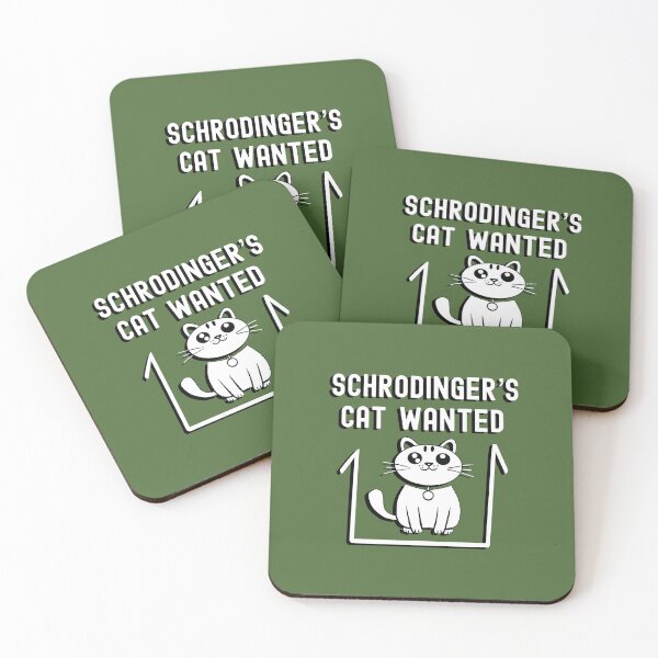 Item preview, Schrodingers Cat Wanted  designed and sold by box-artshop.