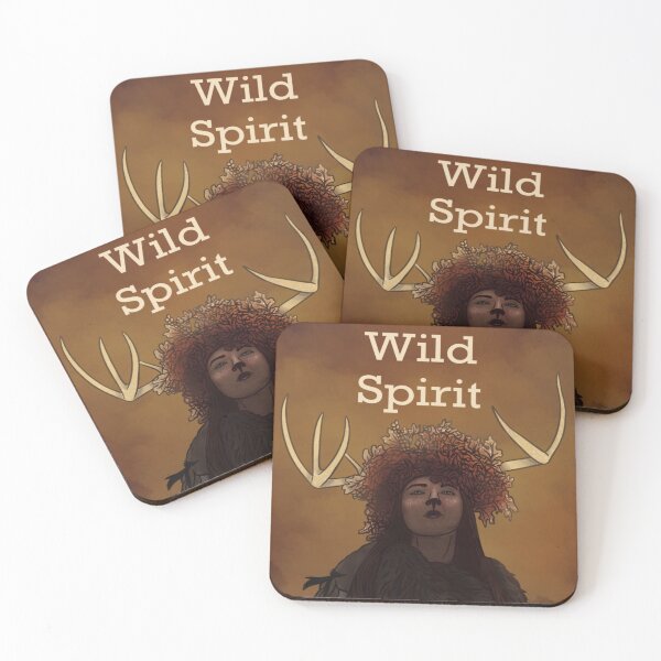 Item preview, Wild Spirit (w/background) designed and sold by Old Water Cryptid .