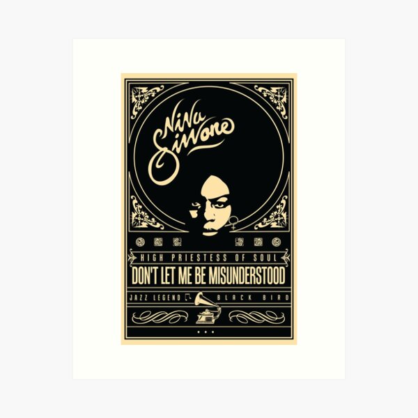 Item preview, Official Nina Simone Poster designed and sold by 310BrandLA.