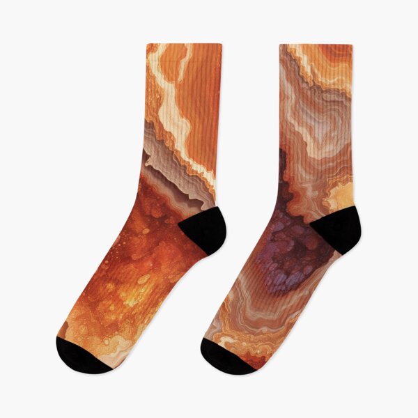 Item preview, Desert Sunset Geode Pattern designed and sold by BirdsnStuff.