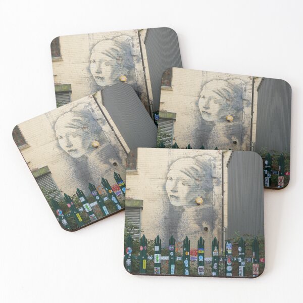 Item preview, Banksy graffiti designed and sold by Leighton Collins.