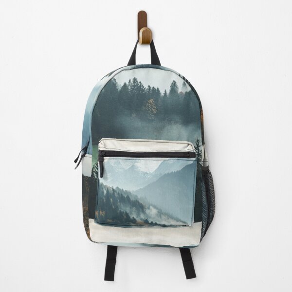 Item preview, Mountains And Forest Landscape, Wall Art designed and sold by NicolasGlowArt.