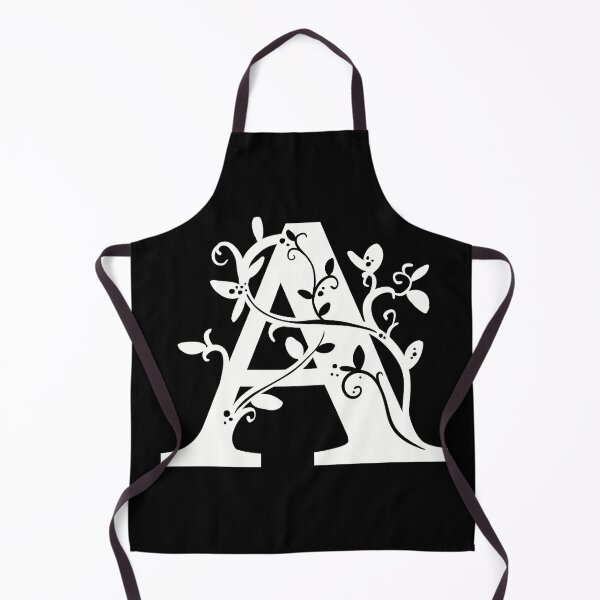 Item preview, White Capital Letter A With Vines designed and sold by Victoria Lehnard.