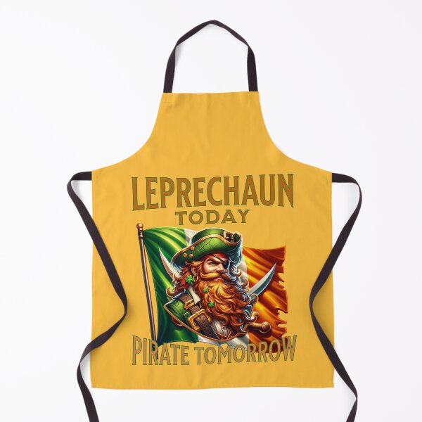 Item preview, Leprechaun today pirate tomorrow designed and sold by BritishDelights.