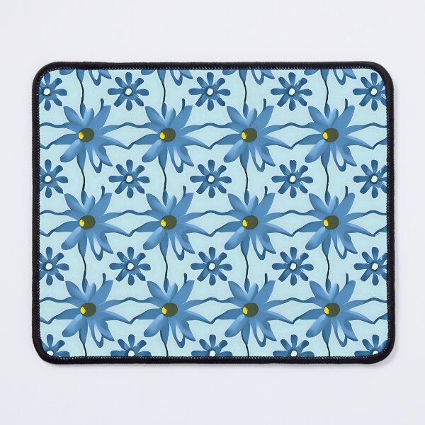 Item preview, Blue Flower Pattern Design Art Nature Spring Floral Background designed and sold by Rostislav Bouda.